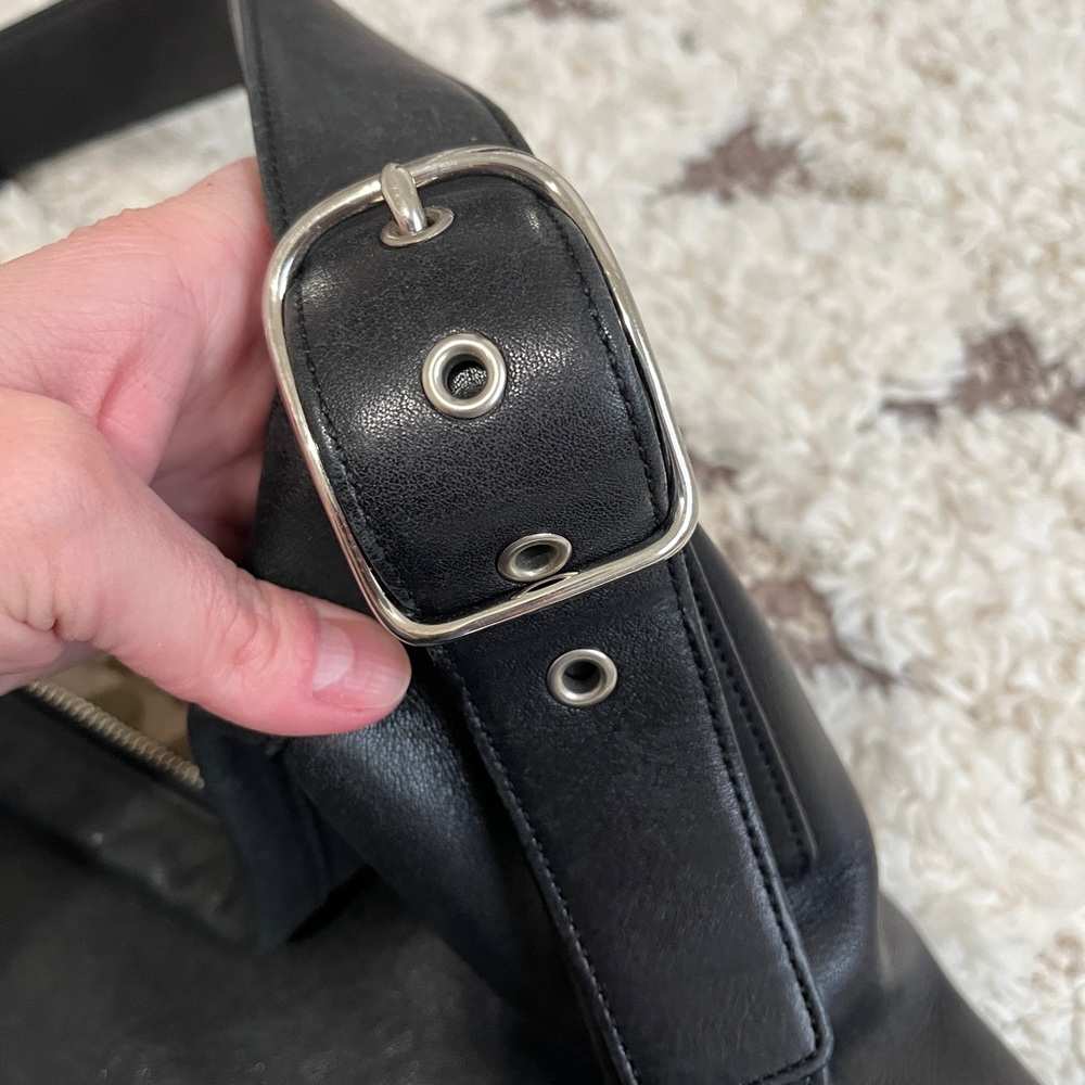 COACH black vintage Y2K shoulder bag 9177 - Picture 8 of 11
